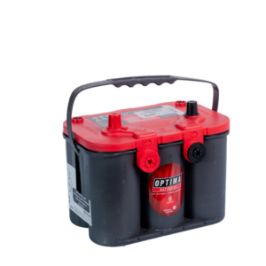 מצבר לרכב אופטימה אדום 4 קטבים
