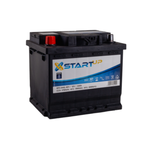 מצבר רכב סטארט-אפ 44 אמפר אירופי שמאל