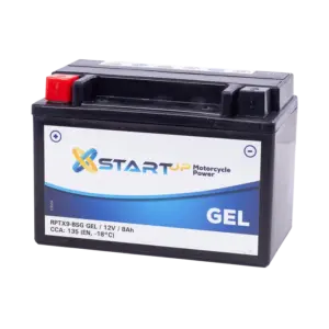 מצבר לאופנוע 8 אמפר RPTX9-BSG